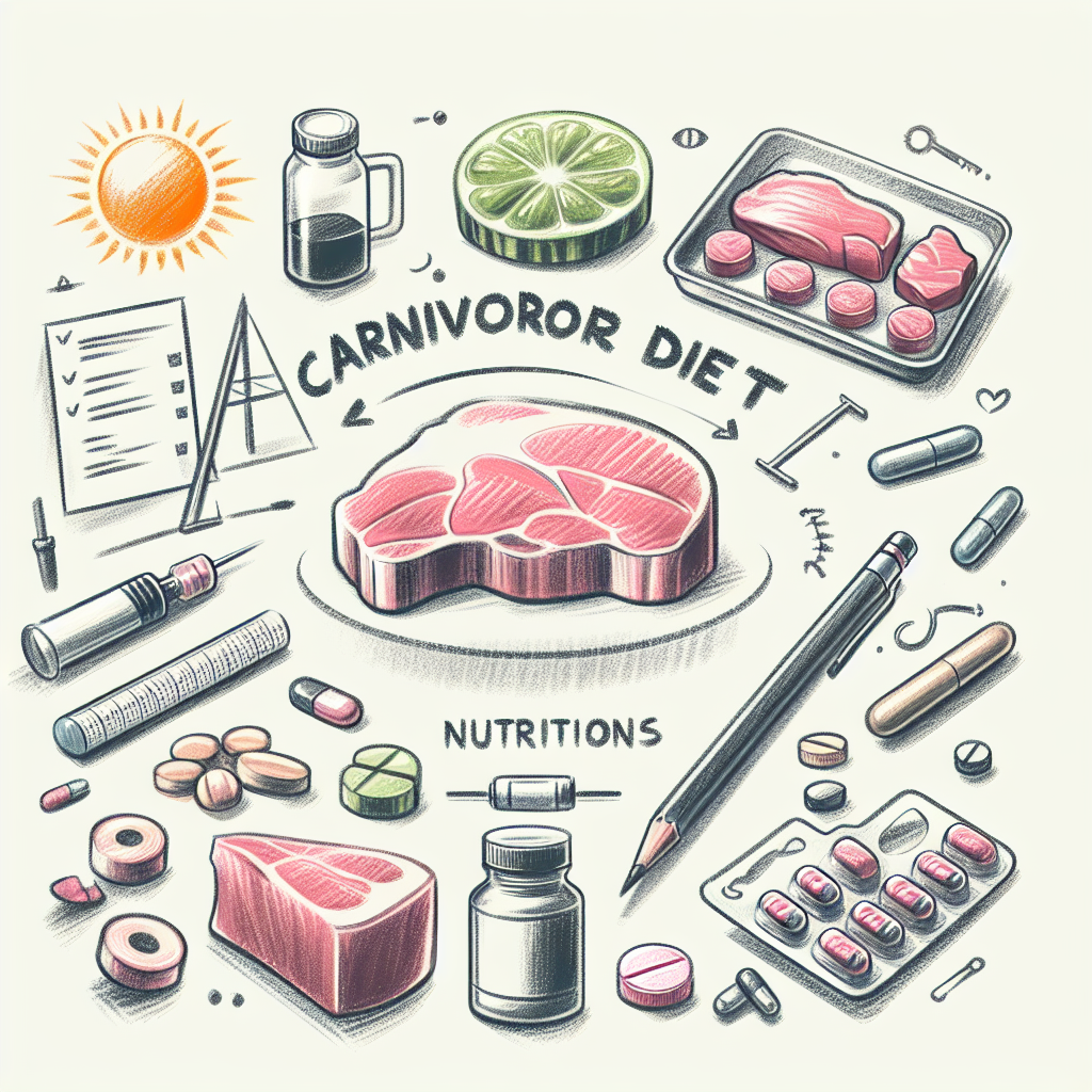 Pastelková ilustrace znázorňující téma: Výživa