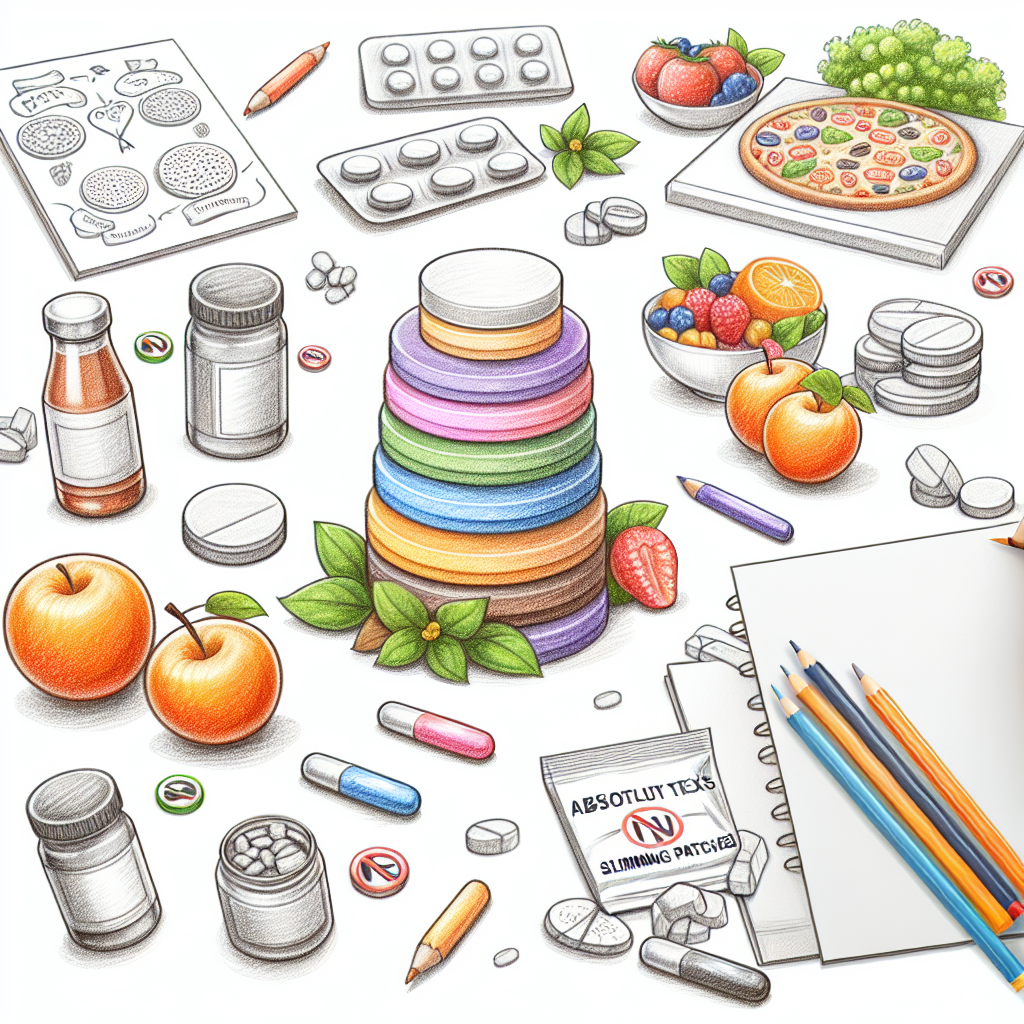 Pastelková ilustrace znázorňující téma: Hubnutí