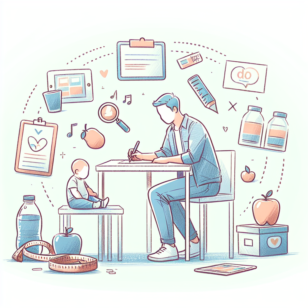 Pastelková ilustrace znázorňující téma: Zdraví dětí