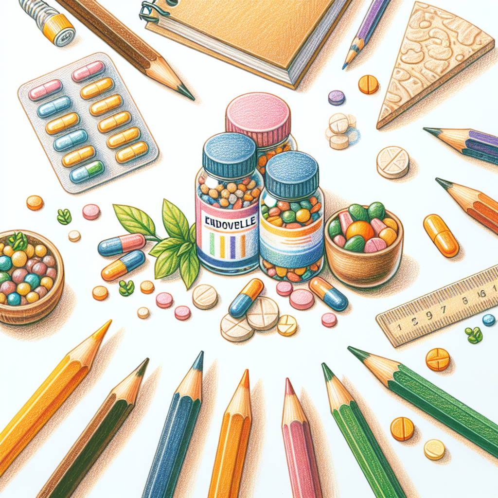 Pastelková ilustrace znázorňující téma: Zdraví a výživa