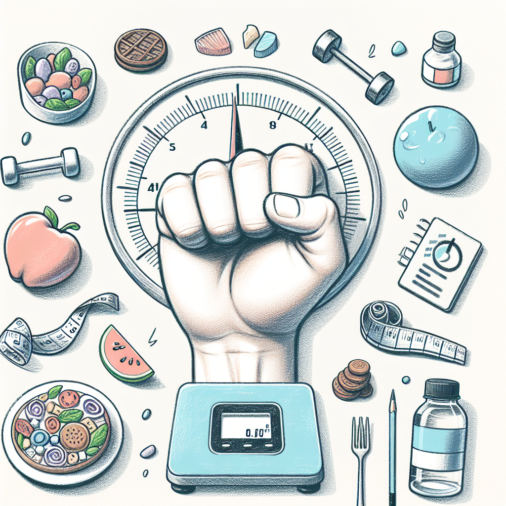 Pastelková ilustrace znázorňující téma: Diety a zdraví