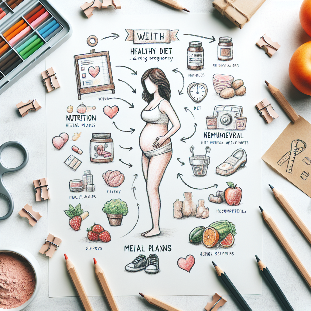 Pastelková ilustrace znázorňující téma: Těhotenství