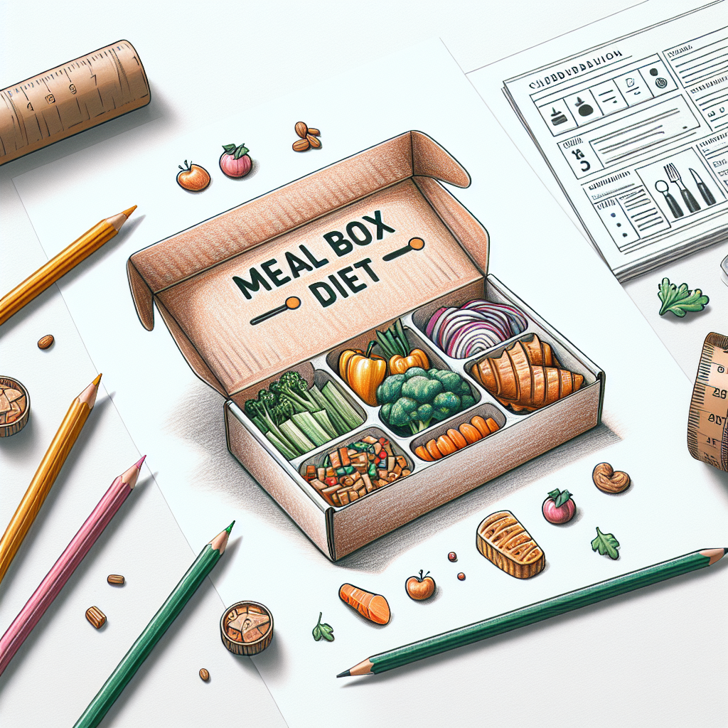 Pastelková ilustrace znázorňující téma: Diety a výživa