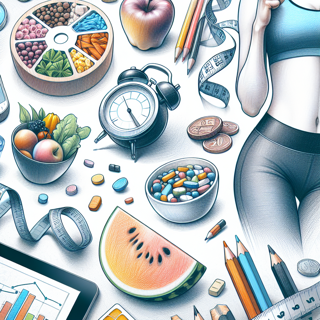 Pastelková ilustrace znázorňující téma: Zdraví a výživa