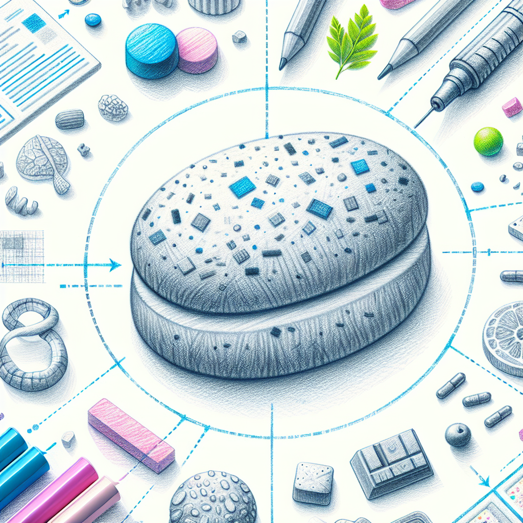 Pastelková ilustrace znázorňující téma: Zdraví