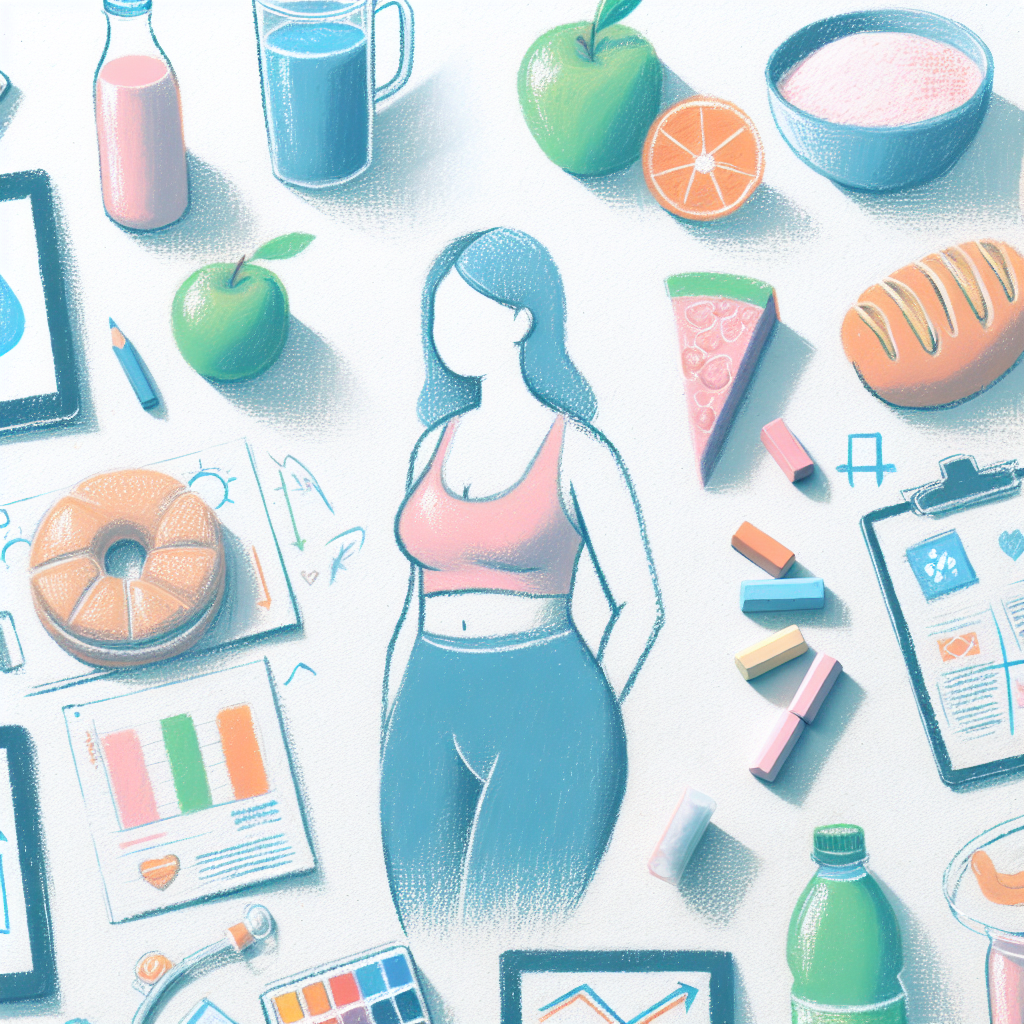 Pastelková ilustrace znázorňující téma: Zdraví