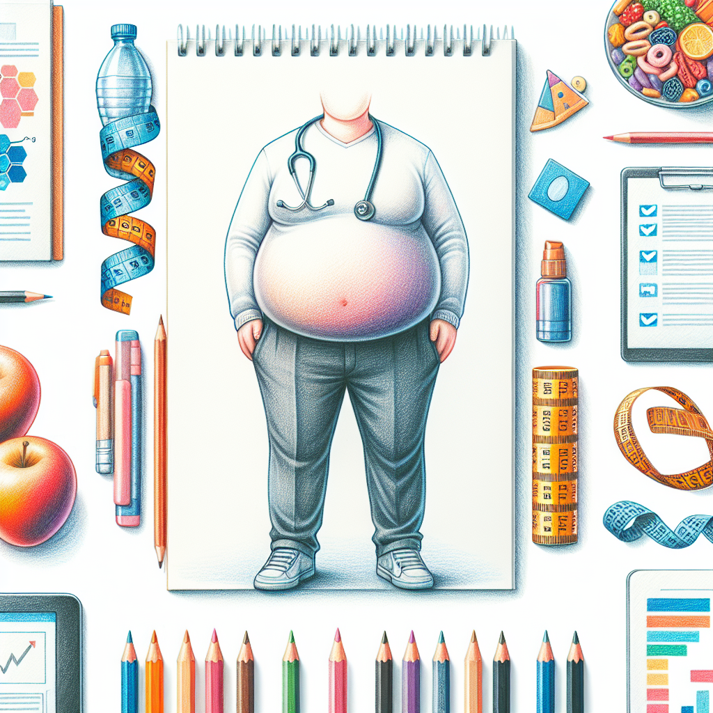 Pastelková ilustrace znázorňující téma: Zdraví a výživa