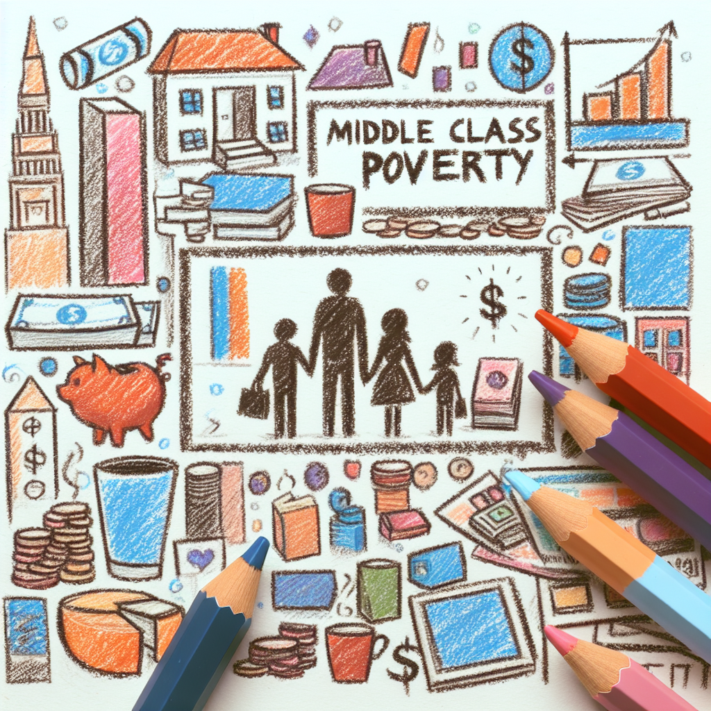 Pastelková ilustrace znázorňující téma: Finanční problematika