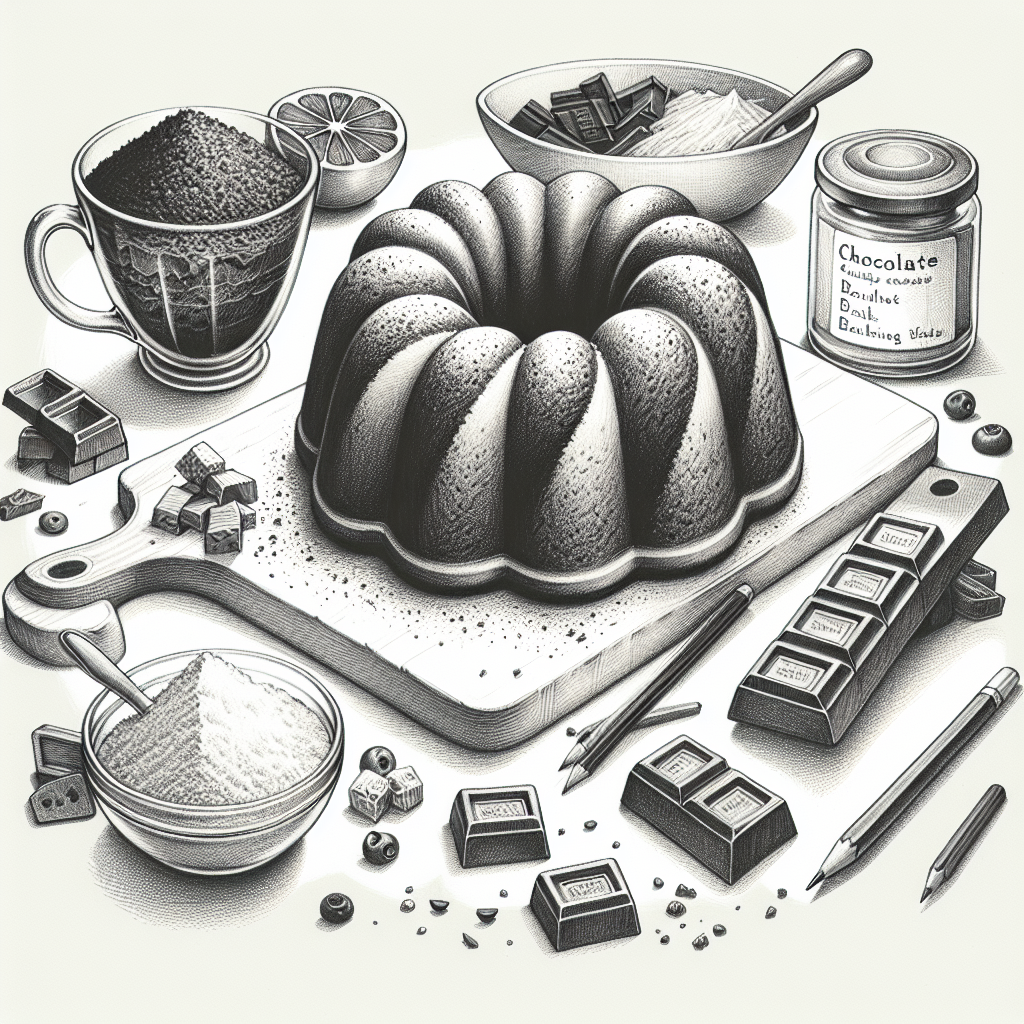 Pastelková ilustrace znázorňující téma: Dezerty