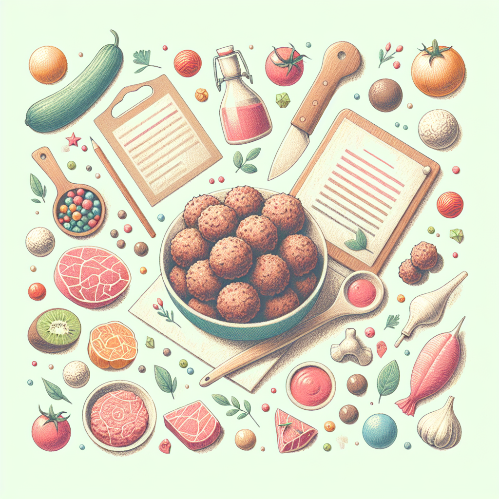 Pastelková ilustrace znázorňující téma: Recepty