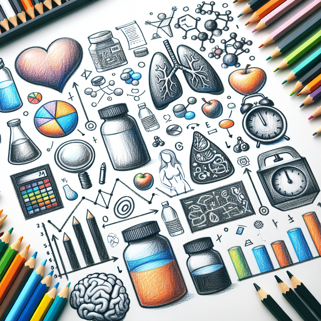 Pastelková ilustrace znázorňující téma: Hubnutí