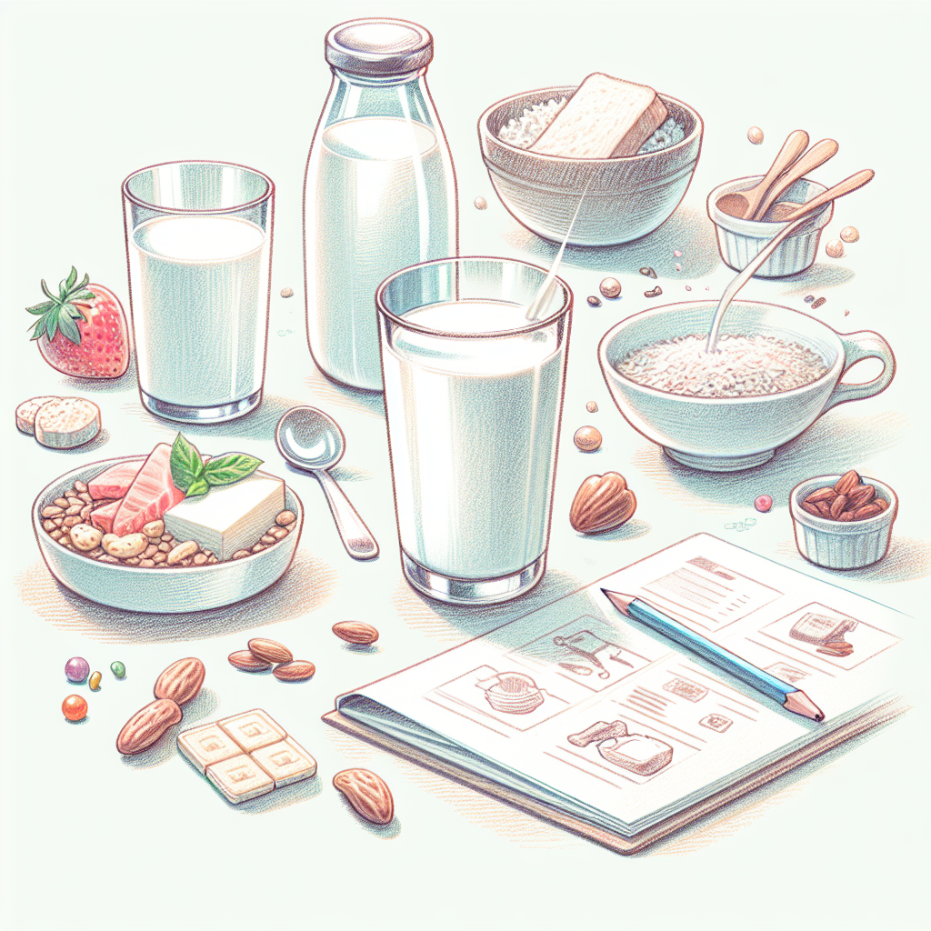 Pastelková ilustrace znázorňující téma: Diety