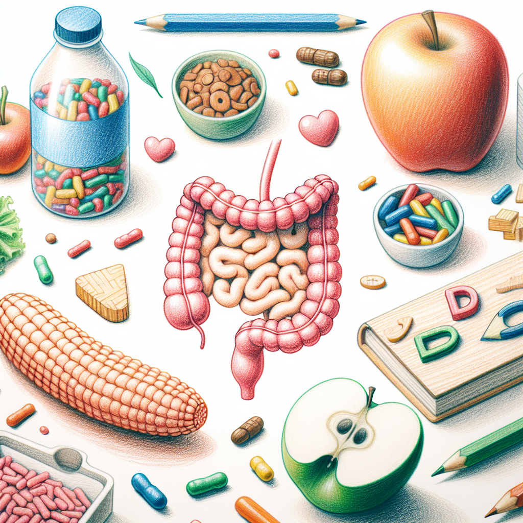 Pastelková ilustrace znázorňující téma: Diety