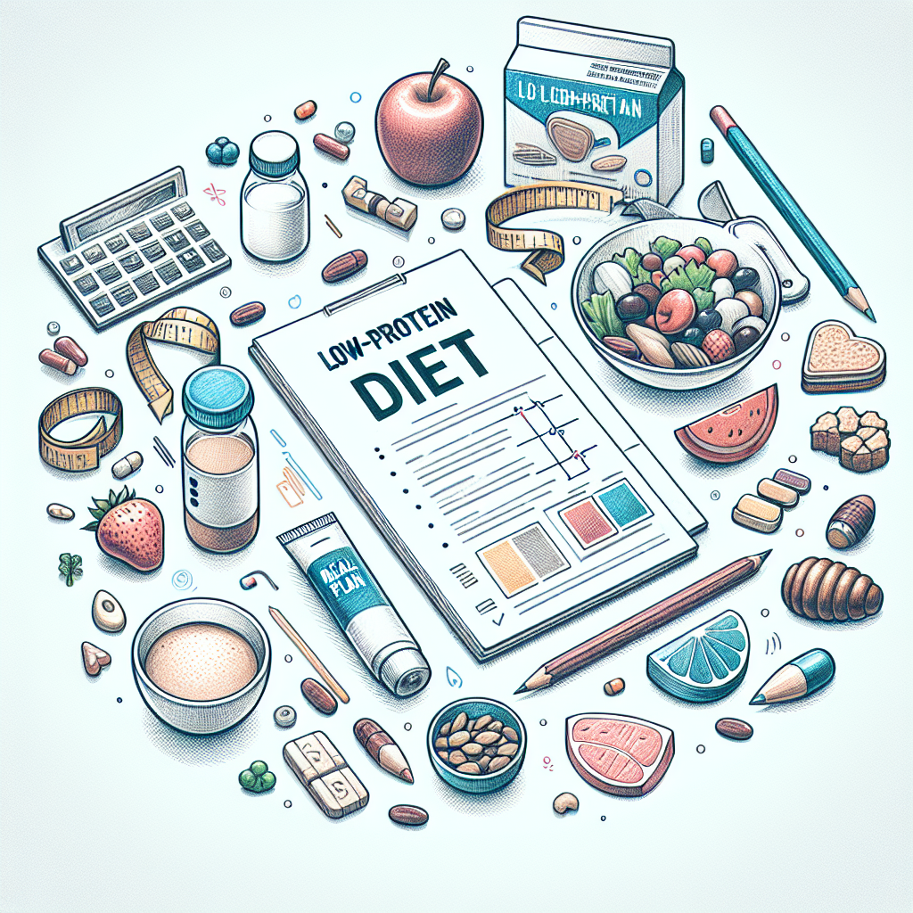 Pastelková ilustrace znázorňující téma: Diety