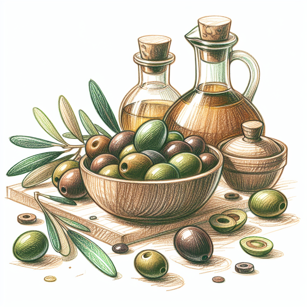 Pastelková ilustrace znázorňující téma: Zdravá strava