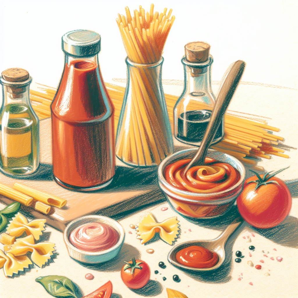 Pastelková ilustrace znázorňující téma: Kulinářství