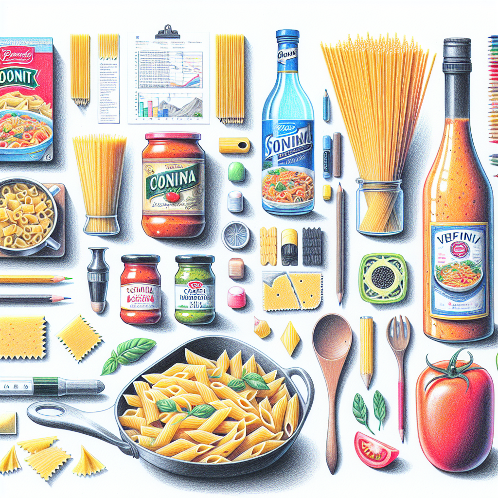 Pastelková ilustrace znázorňující téma: Kulinářství