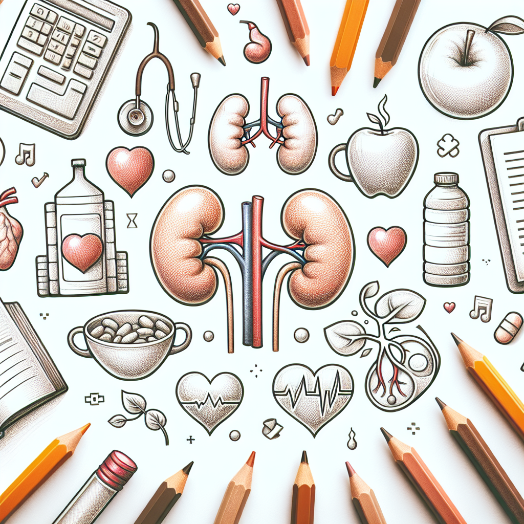 Pastelková ilustrace znázorňující téma: Zdraví