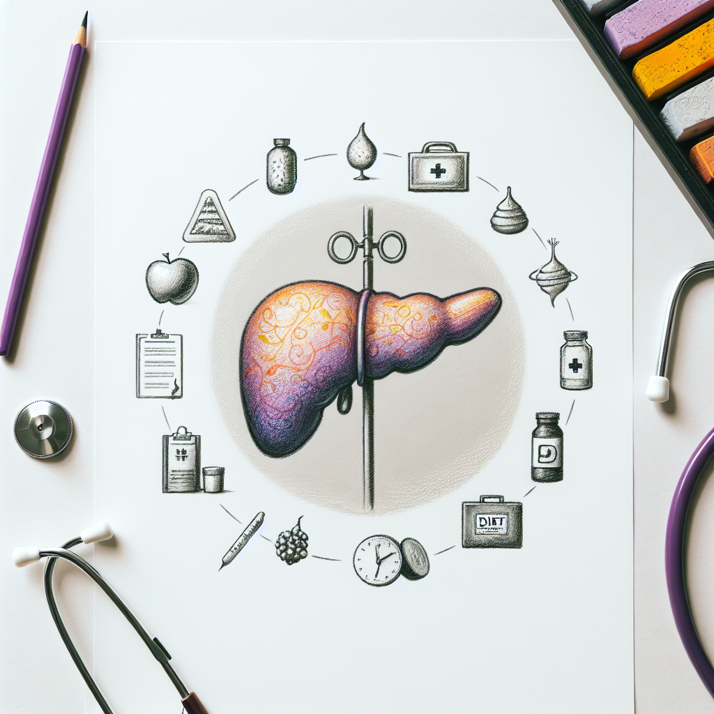 Pastelková ilustrace znázorňující téma: Zdraví