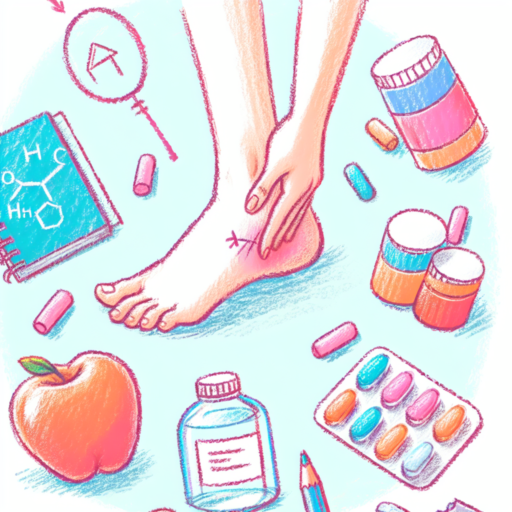 Pastelková ilustrace znázorňující téma: Zdraví