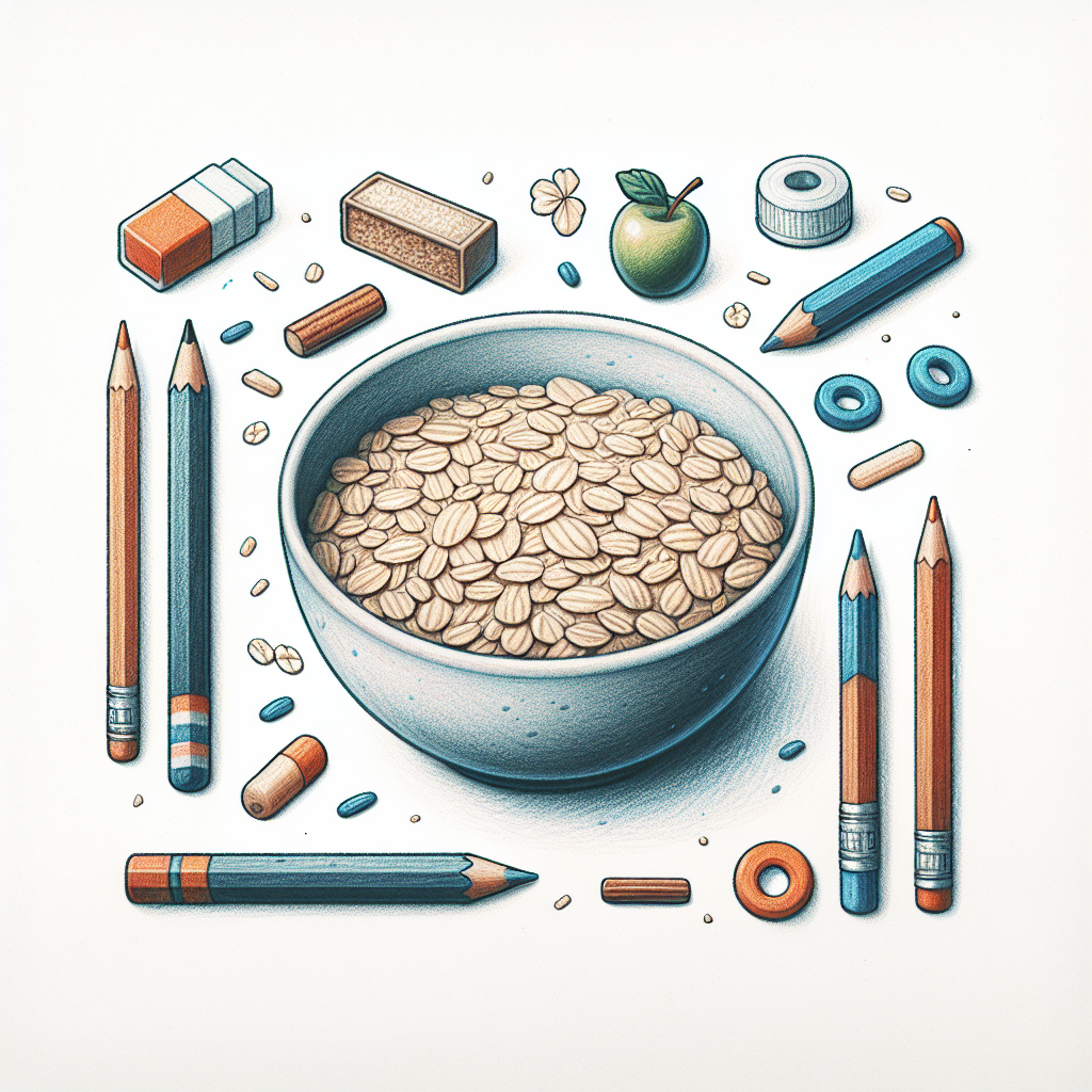 Pastelková ilustrace znázorňující téma: Zdravá strava