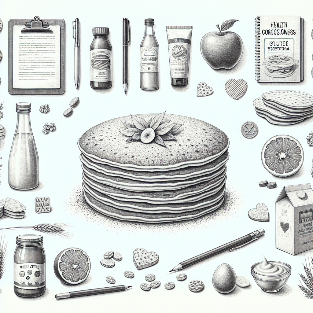 Pastelková ilustrace znázorňující téma: Recepty