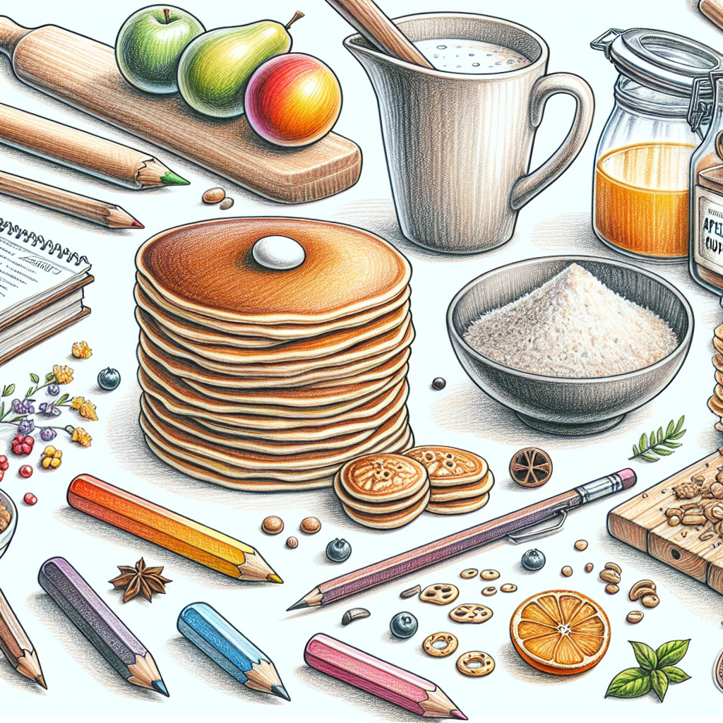 Pastelková ilustrace znázorňující téma: Vaření