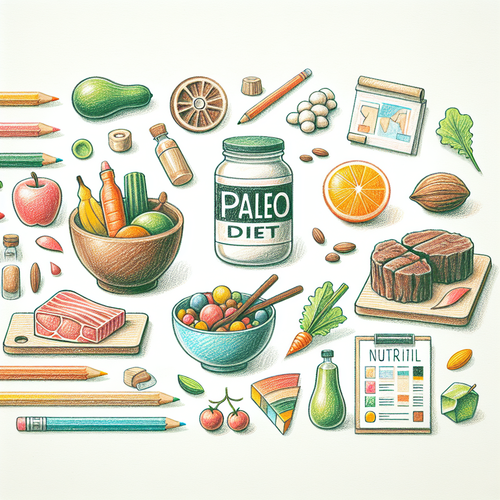 Pastelková ilustrace znázorňující téma: Zdravá strava