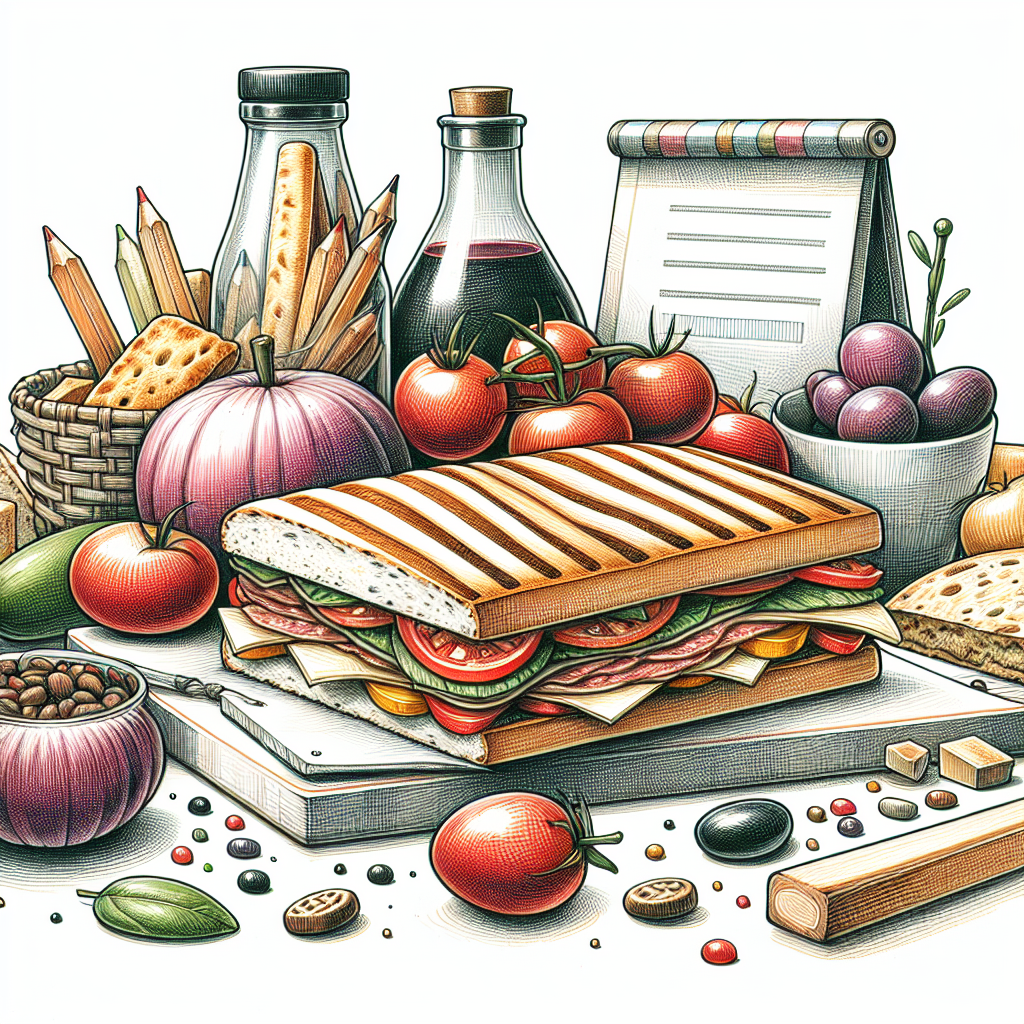 Pastelková ilustrace znázorňující téma: Recepty