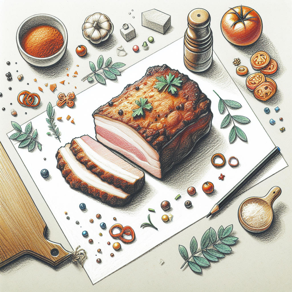 Pastelková ilustrace znázorňující téma: Recepty