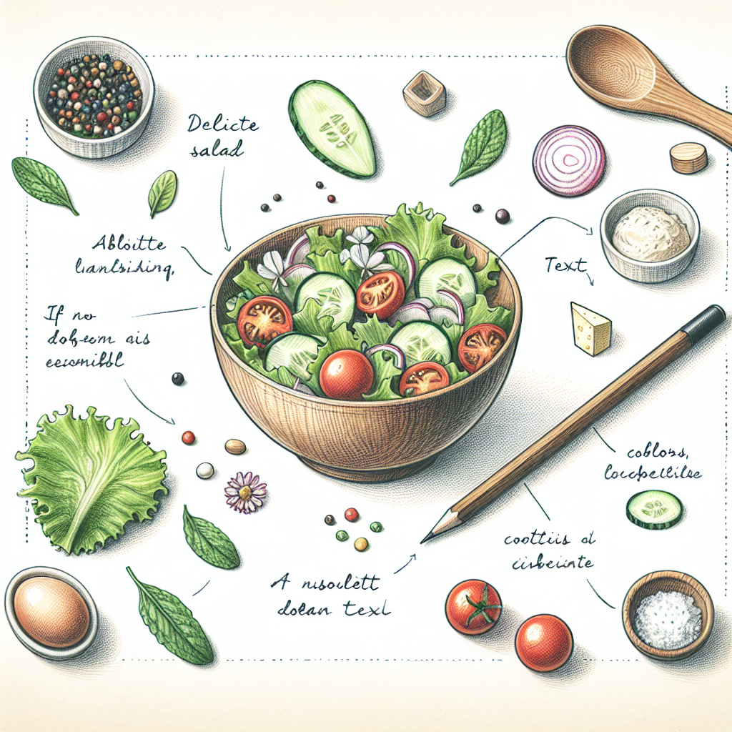 Pastelková ilustrace znázorňující téma: Recepty