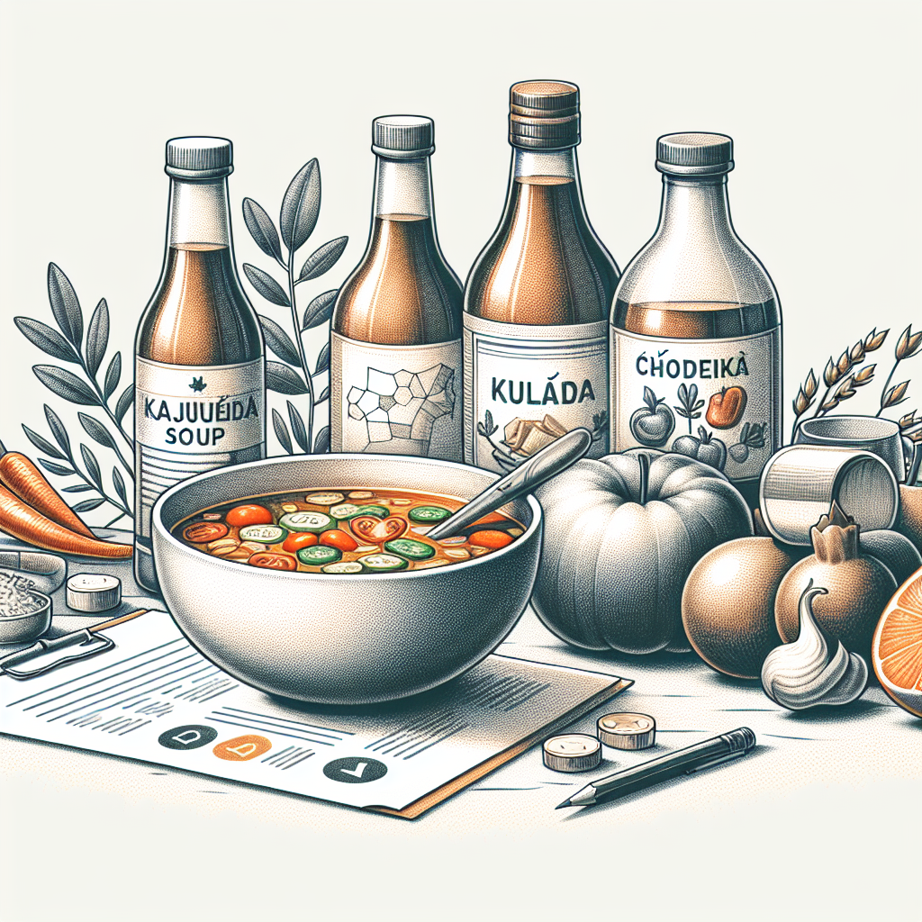 Pastelková ilustrace znázorňující téma: Česká kuchyně