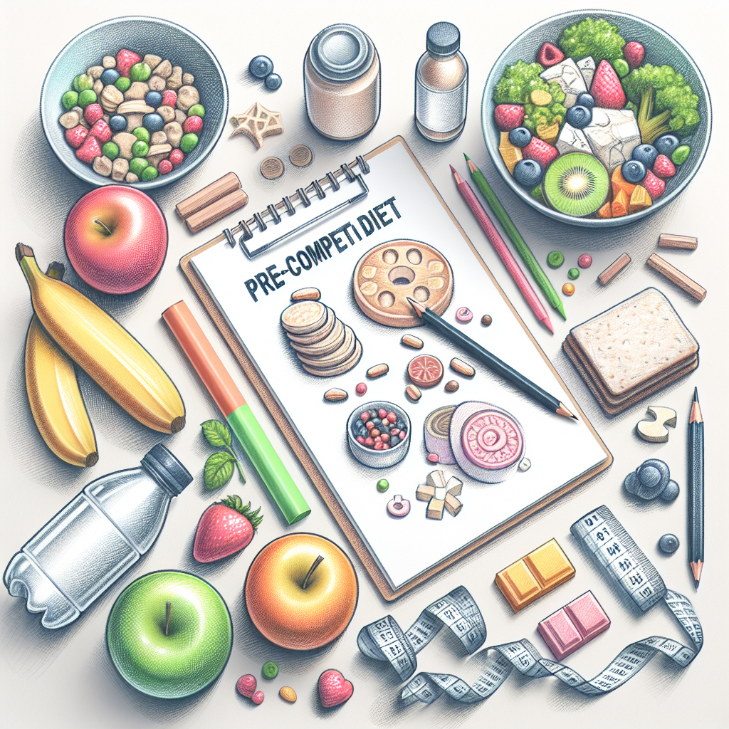 Pastelková ilustrace znázorňující téma: Výživa a diety