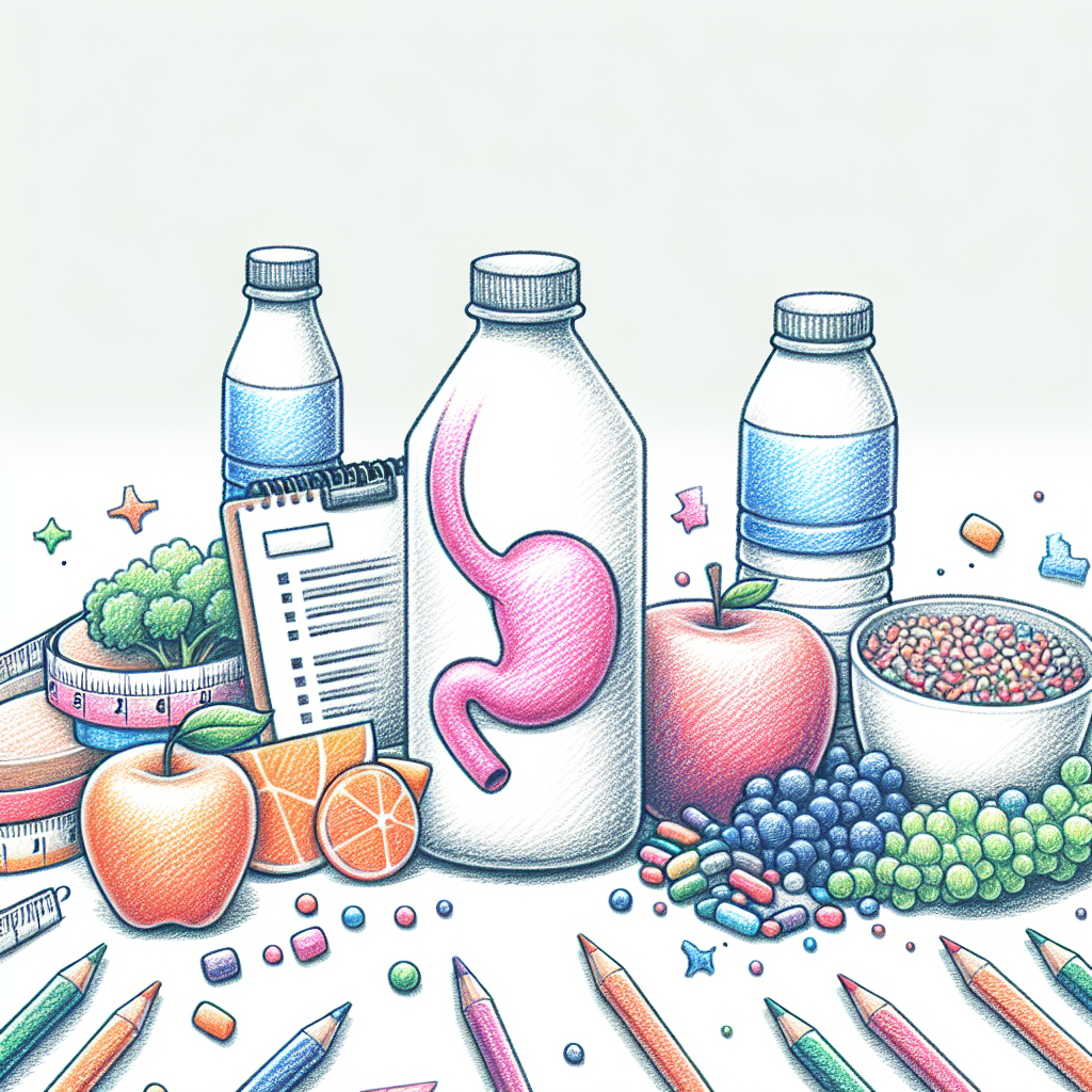 Pastelková ilustrace znázorňující téma: Zdraví a výživa