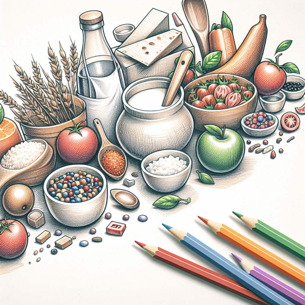 Pastelková ilustrace znázorňující téma: Kurzy vaření