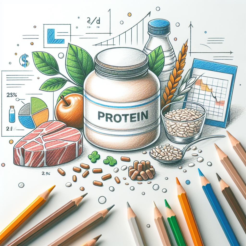 Pastelková ilustrace znázorňující téma: Výživa