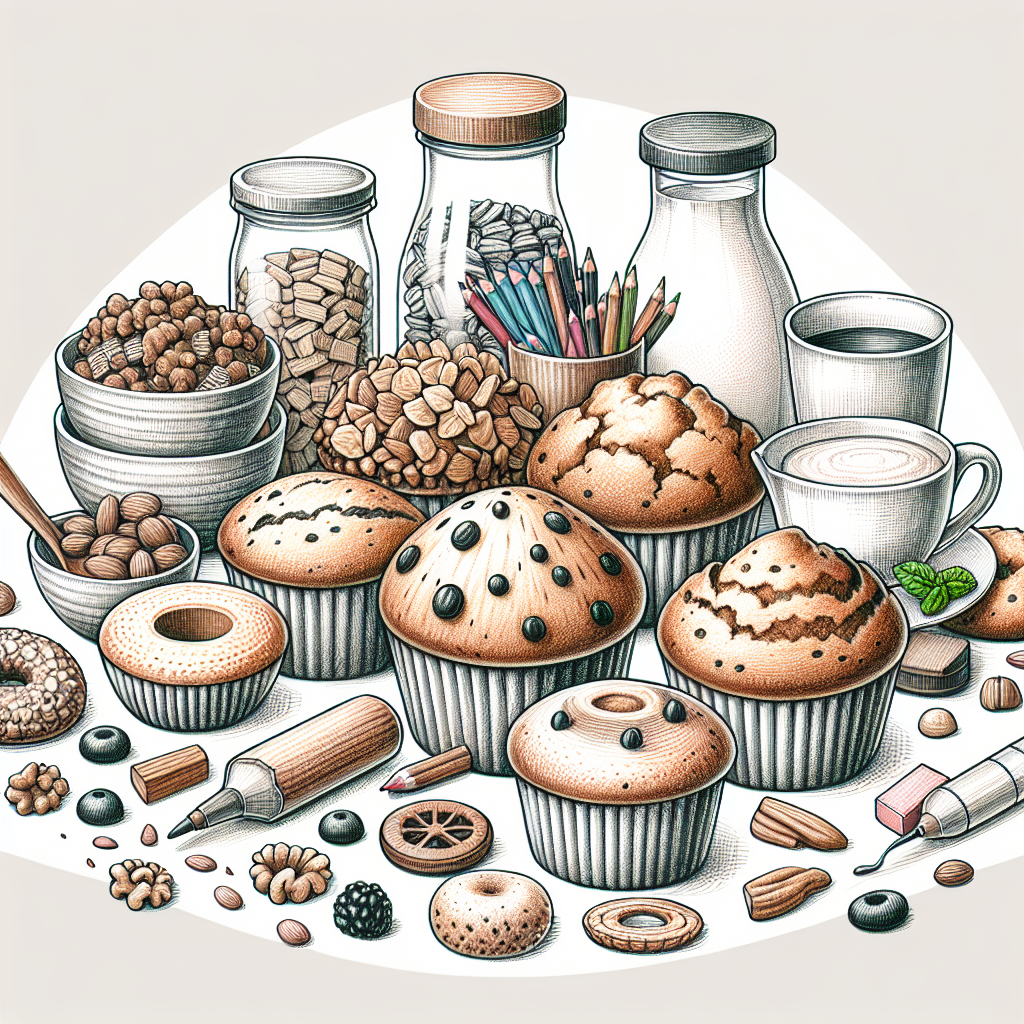 Pastelková ilustrace znázorňující téma: Recepty