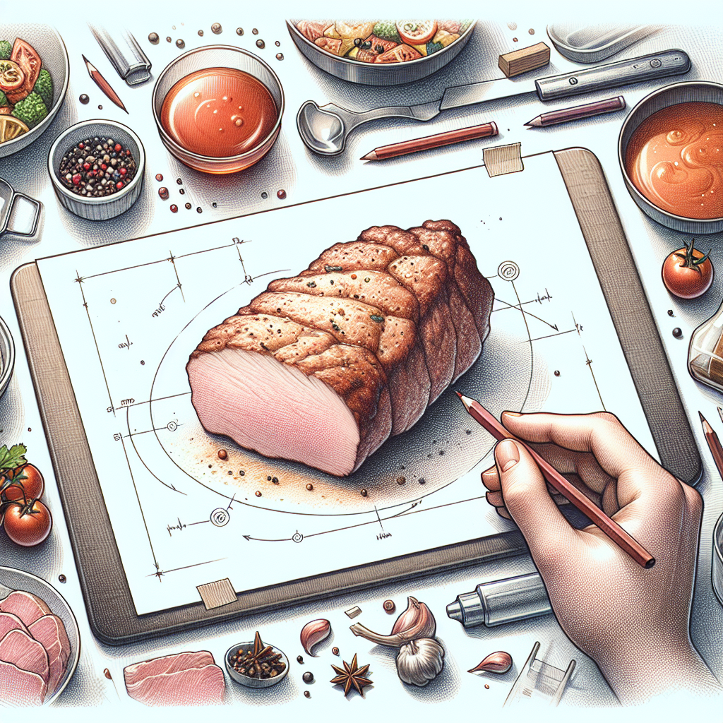 Pastelková ilustrace znázorňující téma: Recepty