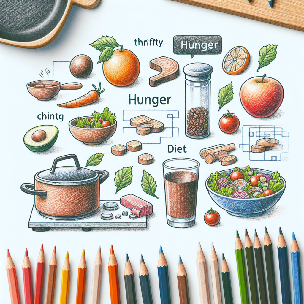 Pastelková ilustrace znázorňující téma: Recepty