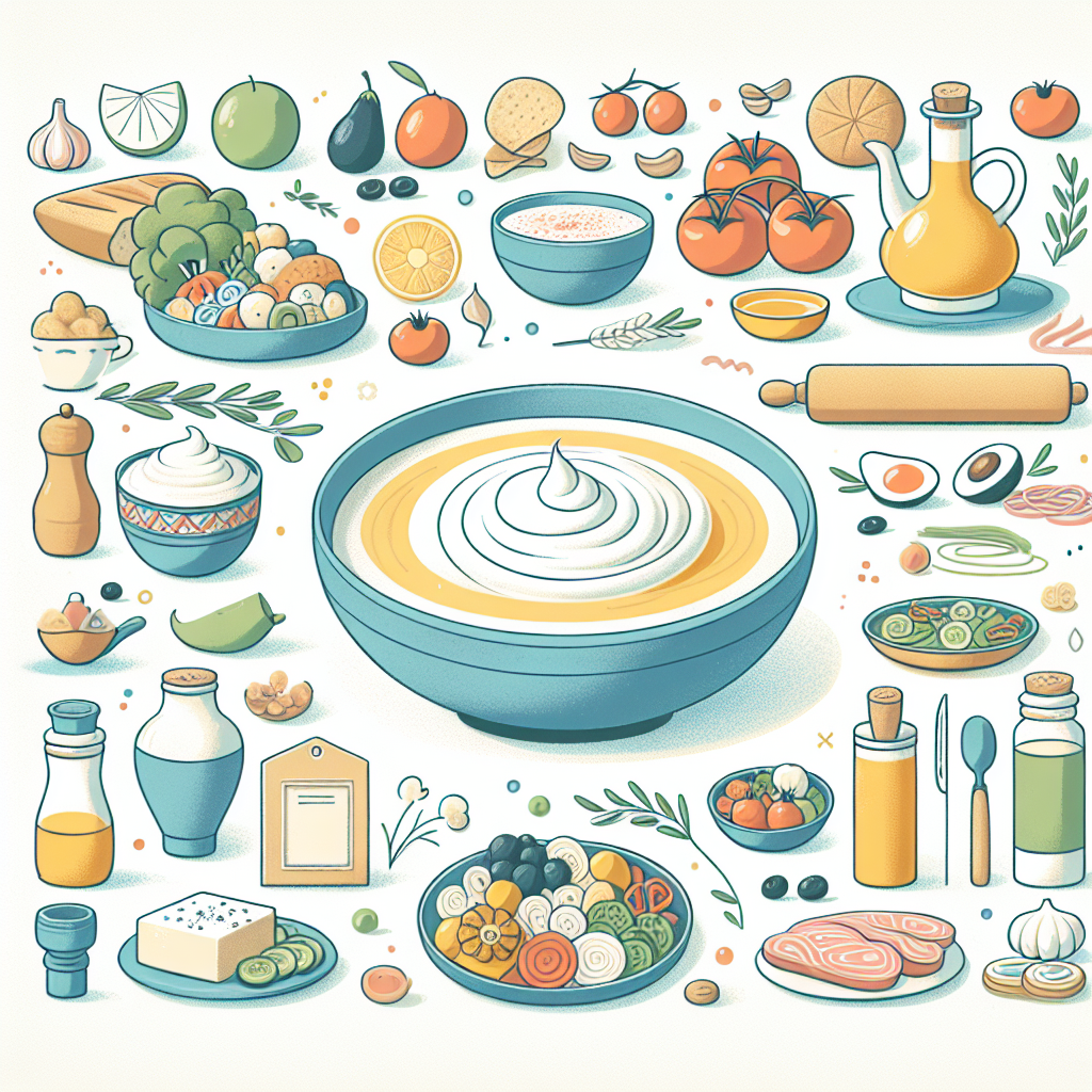 Pastelková ilustrace znázorňující téma: Kuchyně