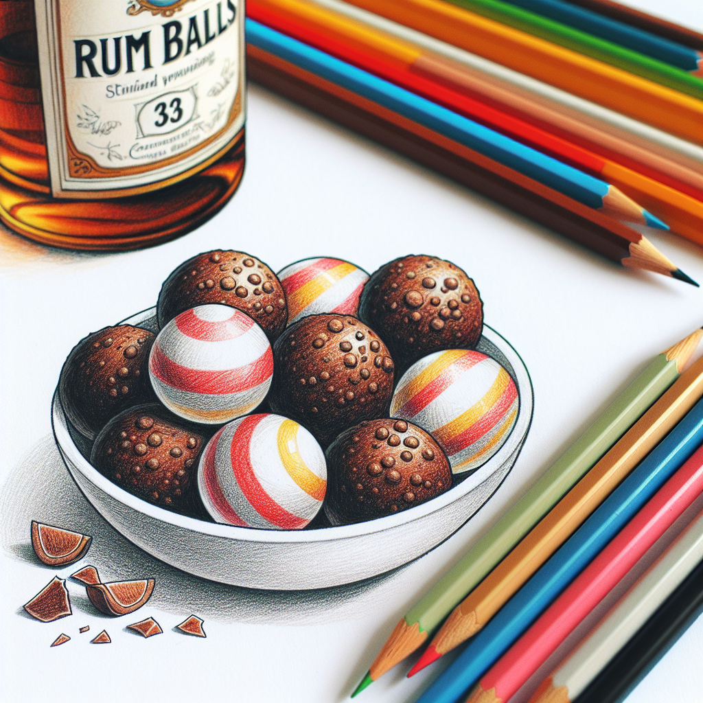 Pastelková ilustrace znázorňující téma: Dezerty