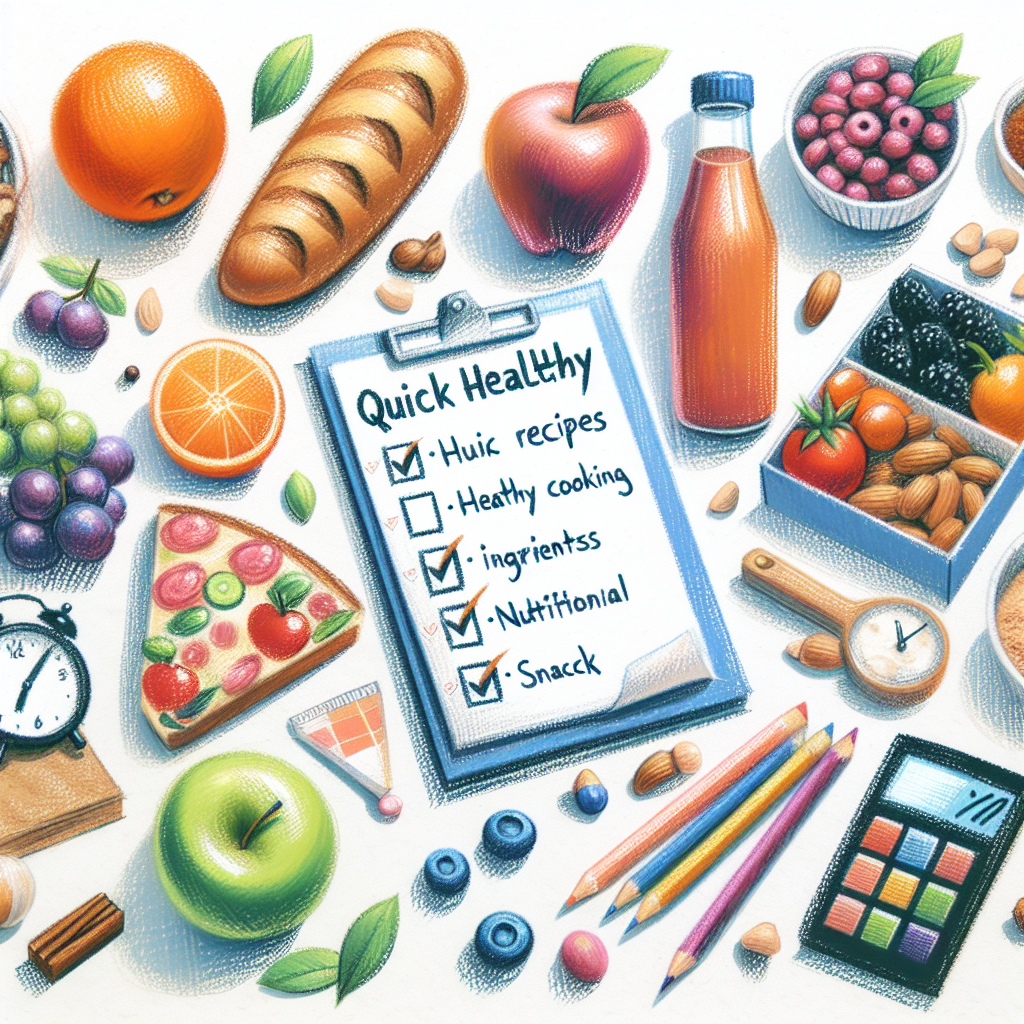 Pastelková ilustrace znázorňující téma: Zdravá výživa