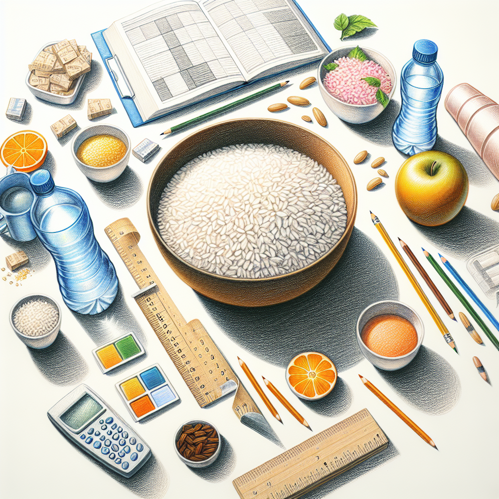 Pastelková ilustrace znázorňující téma: Diety