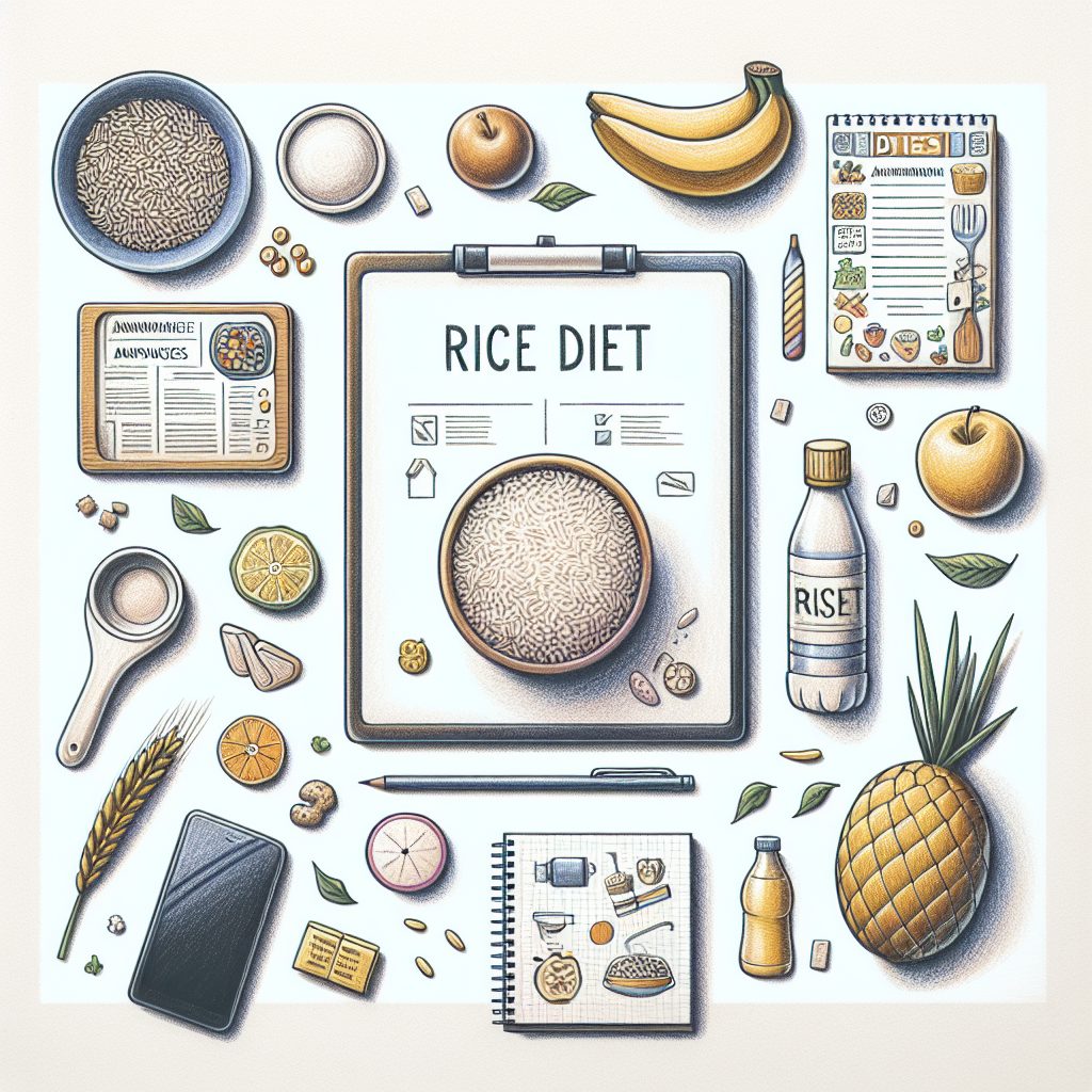 Pastelková ilustrace znázorňující téma: Diety