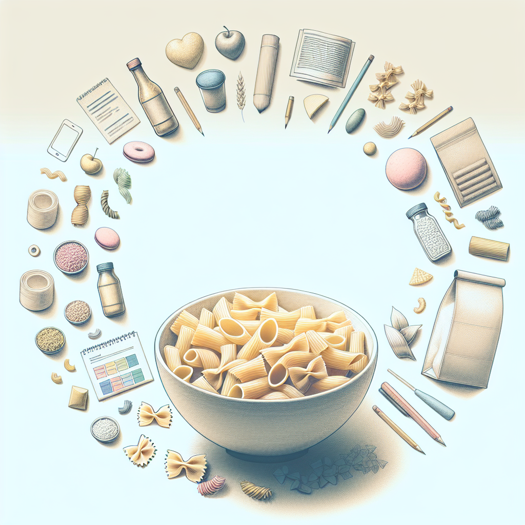 Pastelková ilustrace znázorňující téma: Zdravá strava