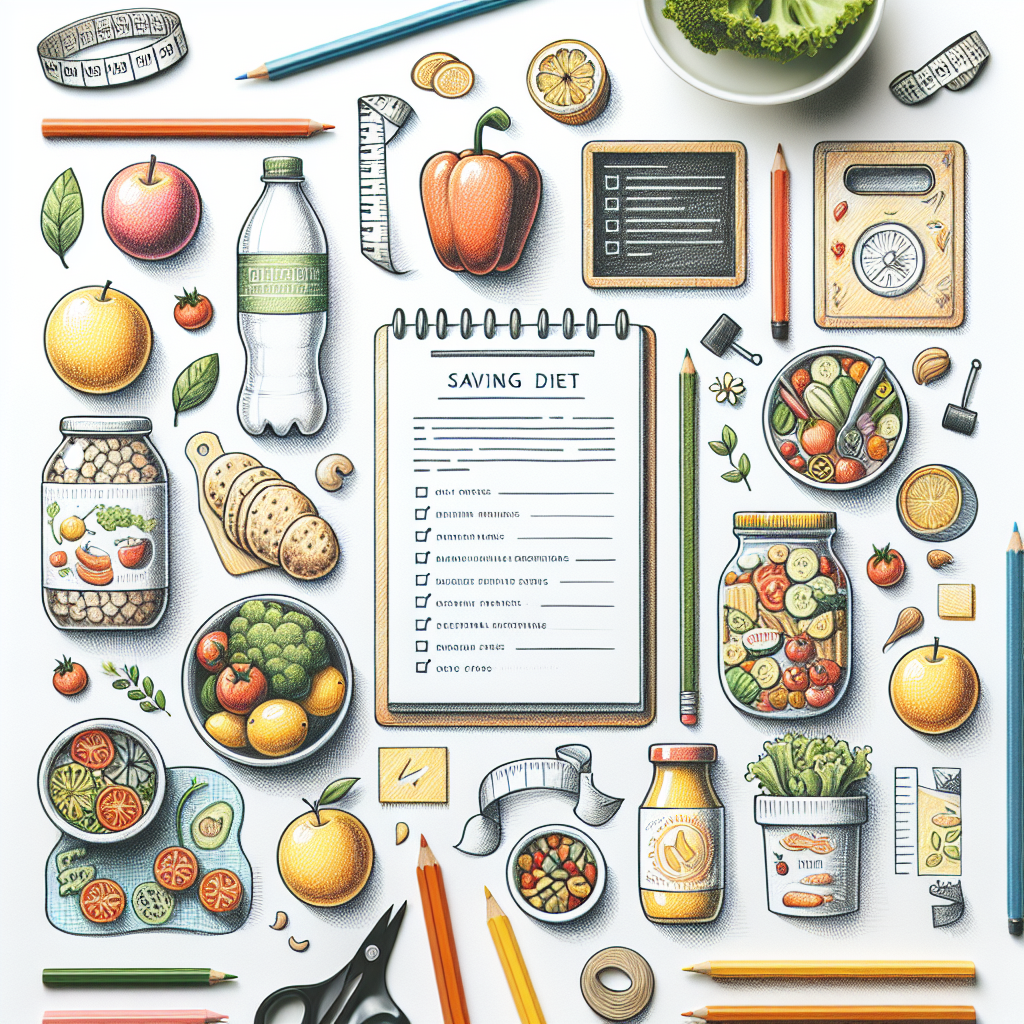 Pastelková ilustrace znázorňující téma: Zdravé stravování