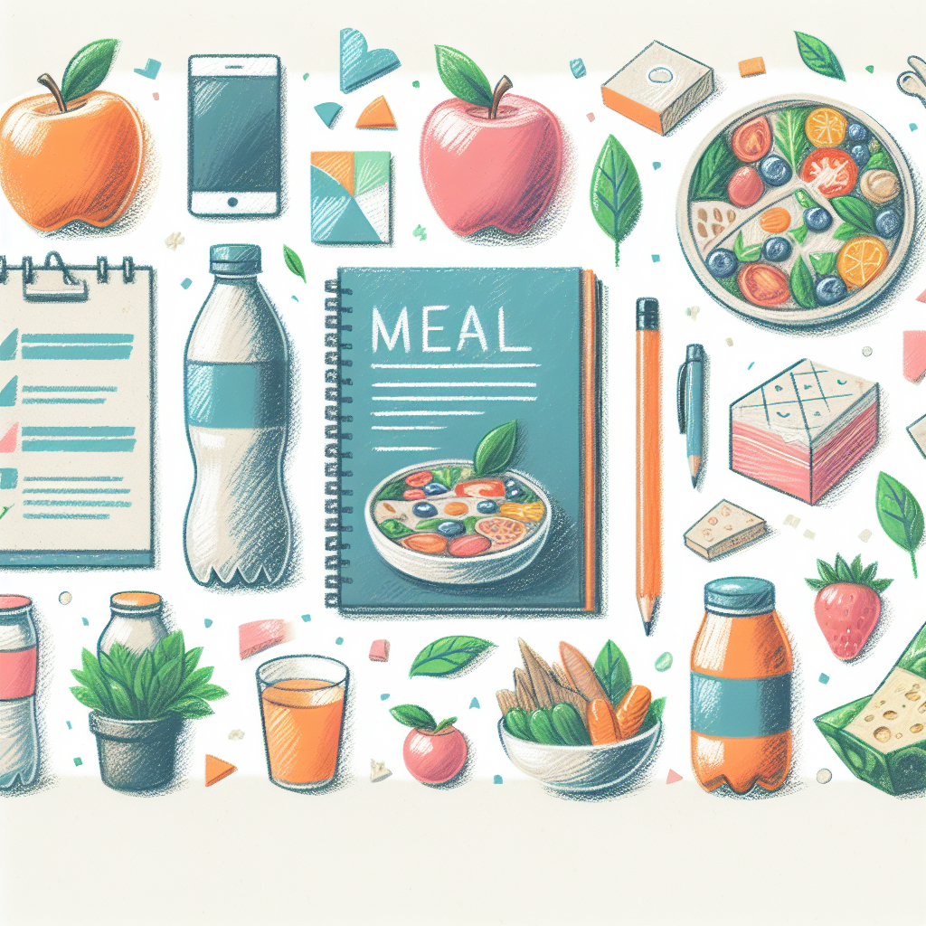 Pastelková ilustrace znázorňující téma: Stravování