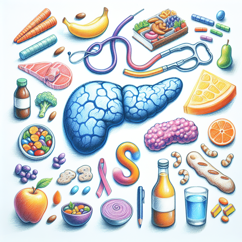 Pastelková ilustrace znázorňující téma: Zdravá strava