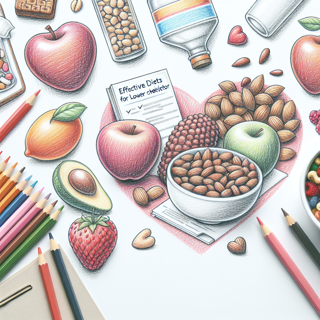 Pastelková ilustrace znázorňující téma: Cholesterol