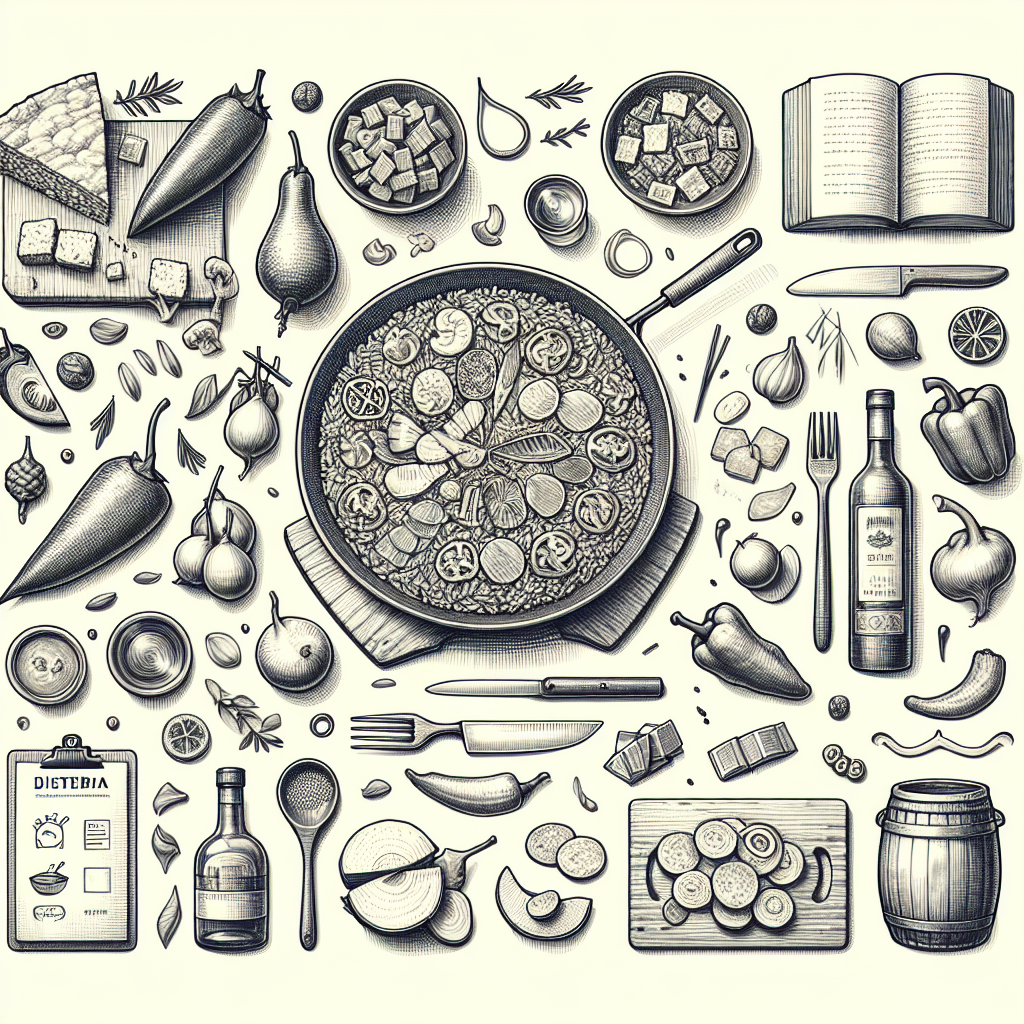 Pastelková ilustrace znázorňující téma: Kuchyně